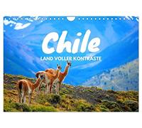 Chile - Land voller Kontraste (Wandkalender 2026 DIN A4 quer), CALVENDO Monatskalender: Chile - Land voller Kontraste