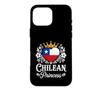 Chilean Princess Chile Flag Proud Chilean Girl Coque pour iPhone 16 Pro Max