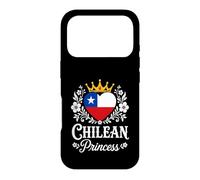 Chilean Princess Chile Flag Proud Chilean Girl Coque pour iPhone 17 Pro