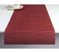 Chilewich Bamboo Chemin de table, Cranberry, 36 x 183 cm