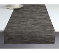 Chilewich Bamboo Chemin de table, Gris flanelle, 36 x 183 cm