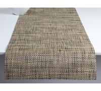 Chilewich Basketweave Chemin de table, Bark, 36 x 183 cm