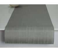 Chilewich Mini Basketweave Chemin de table, Aloe, 36 x 183 cm