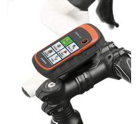 Chili Bike Mount For Garmin Etrex,Dakota,Oregon,Approach,Astro,Gpsmap (Passgenau,Quickfix,Resealable Cable Clamps,Made In Germany) Black