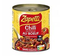 Chili Con Carne 800G|Zapetti|(Lot De 3)|Best Deal