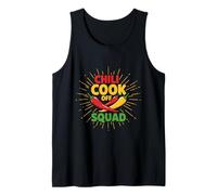 Chili Cook Off Squad Motif Amusant de Cuisine épicée Débardeur