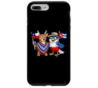 Chili Cuba Racines Drapeau Chilien Fier Héritage Cubain Coque pour iPhone 7 Plus/8 Plus