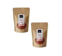 Chili en poudre Le Monopati Original 80g (2 x40g) | 100% Naturel, Végan, Sans Additifs - Pour Cuisine & Assaisonnement