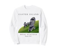 Chili. Souvenir Touristique Sites archéologiques de l'île de Rapa NUI Sweatshirt