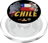Chili Vintage Statues de l'île de Pâques Souvenir d'alpaga PopSockets PopGrip pour MagSafe