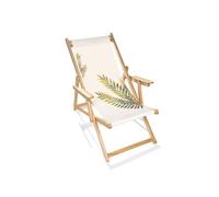 Chilienne city garden en bois vert L. 96 cm H. 102 cm non empilable pliable