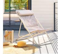 Hespéride – Chilienne de jardin Mirael – Empilable, pliable – Argile