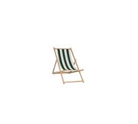 Chilienne en bois et coton Cancale rayé vert