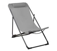 Chilienne pliante acier cataphorèse et toile - Globe