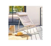 Hespéride – Chilienne de jardin Mirael – Empilable, pliable – Argile