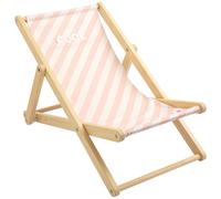 Chilienne transat enfant à rayures Roses Pop