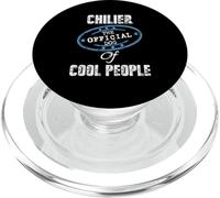 Chilier The Official Dog of Cool People - Cadeau pour Maman et Papa PopSockets PopGrip pour MagSafe