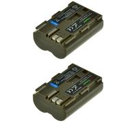 ChiliPower BP-511 / BP-511A batterie pour Canon - 1700mAh - Pack de 2