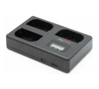 ChiliPower Canon LP-E6 / LP-E6N / LP-E6NH chargeur triple - charge 3 batteries simultanément