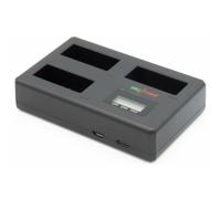 ChiliPower Canon LP-E8 chargeur triple - charge 3 batteries, simultanément ou séparément