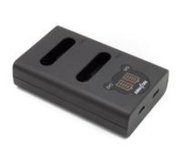 ChiliPower chargeur double pour 2 batteries Olympus Li-90B / Li-92B simultanément