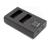ChiliPower chargeur double USB pour 2 batteries Olympus BLS-5 (simultanément)