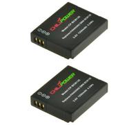 ChiliPower DMW-BCM13 batterie pour Panasonic 1250mAh lot de 2