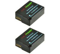 ChiliPower DMW-BLC12E batterie pour Panasonic - 1300mAh - Pack de 2