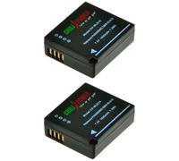 ChiliPower DMW-BLG10 batterie pour Panasonic 1025mAh pack de 2