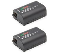 ChiliPower DMW-BLK22E batterie pour Panasonic - 2250mAh - Lot de 2