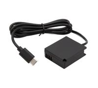 ChiliPower DR-BLE9 adaptateur factice USB-C pour Panasonic DMW-BLE9 et DMW-BLG10
