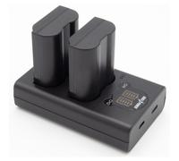 ChiliPower EN-EL15b Nikon USB Duo Kit - 2 batteries 2000mAh avec chargeur double USB