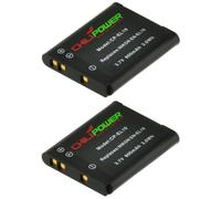 ChiliPower EN-EL19 batterie pour Nikon - 800mAh - Pack de 2