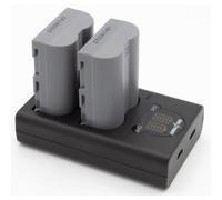 ChiliPower EN-EL3e Nikon USB Duo Kit - set de batteries pour appareil photo avec double chargeur USB