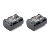 ChiliPower JVC BN-VG107 batterie 890mAh - pack de 2 accus Li-ion compatibles pour caméra vidéo JVC