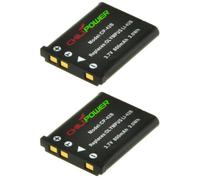 ChiliPower Li-40B / Li-42B batterie pour Olympus - 800mAh - Pack de 2