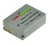 ChiliPower NB-10L batterie pour Canon - 1100mAh avec capuchon de protection