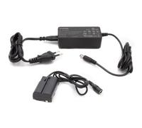 ChiliPower Netadapter DR-F550 pour Sony avec batterie factice NP-F550 - Kit adaptateur pour caméra, lampe LED et moniteur