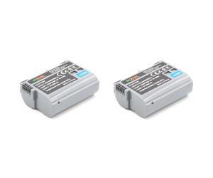 ChiliPower Nikon EN-EL15B batterie rechargeable - 2000mAh - Pack de 2