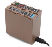 ChiliPower NP-F970 batterie 11000mAh avec USB-C entrée/sortie et USB-A sortie pour Sony