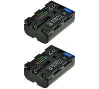 ChiliPower NP-FM500H batterie pour Sony - 1800mAh - pack de 2