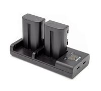 ChiliPower NP-FM500H Sony USB Duo Kit - ensemble d'accus pour appareil photo avec double chargeur USB