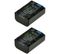ChiliPower NP-FV50 / NP-FV40 batterie pour Sony - 950mAh - Pack de 2