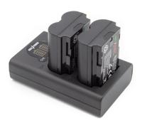 ChiliPower NP-W235 Fujifilm USB Duo Kit - 2 batteries 2200mAh avec chargeur double USB