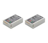 ChiliPower Olympus BLN-1 batterie 1160mAh - pack de 2 batteries rechargeables lithium-ion pour appareils photo