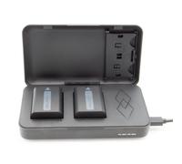 ChiliPower Powercase pour Sony NP-FW50 - chargeur double, powerbank et boîtier de rangement en 1