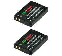 ChiliPower SLB-10A / SBL-10A batterie pour Samsung - 1050mAh - Pack de 2