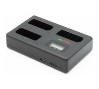 ChiliPower triple chargeur Nikon EN-EL14 / EN-EL14a - charge 3 batteries simultanément