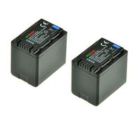 ChiliPower VW-VBT380 batterie pour Panasonic 4200mAh pack de 2