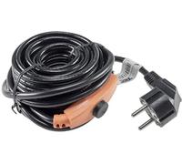 ChiliTec Câble chauffant avec capteur de température - 4 m - 230 V - Avec thermostat - Protection contre le gel - Pour conduites d'eau dans la maison, la piscine, l'étang